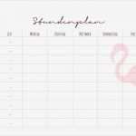 Stundenplan Vorlage Grundschule Gut Stundenplan 2014 2015 Freebie Pinterest