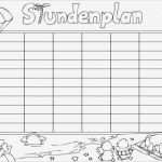 Stundenplan Vorlage Grundschule Wunderbar Stundenplan Erstellen