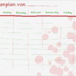 Stundenplan Vorlage Mit Uhrzeit Best Of Stundenplan Kostenlos Runterladen Und Ausdrucken