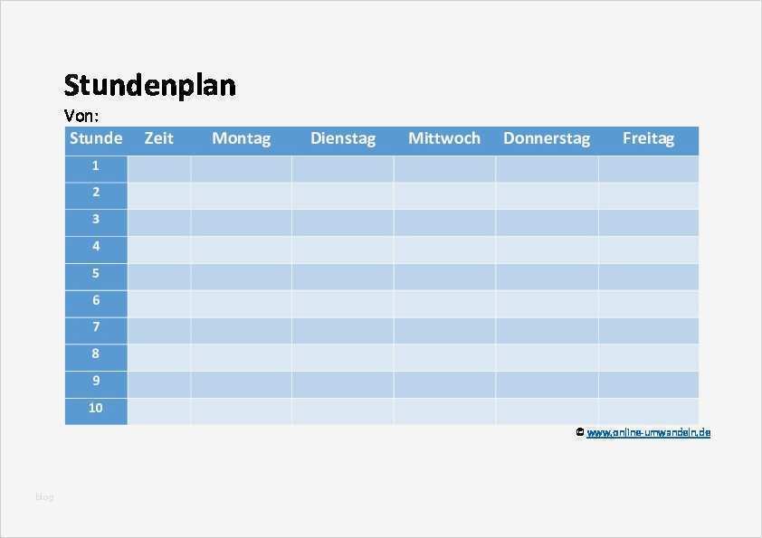 Stundenplan Vorlage Mit Uhrzeit Luxus Stundenplan Vorlagen Doc Und Pdf