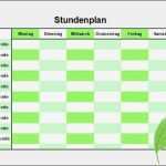 Stundenplan Vorlage Word Angenehm Stundenplan Vorlagen Word &amp; Excel Download