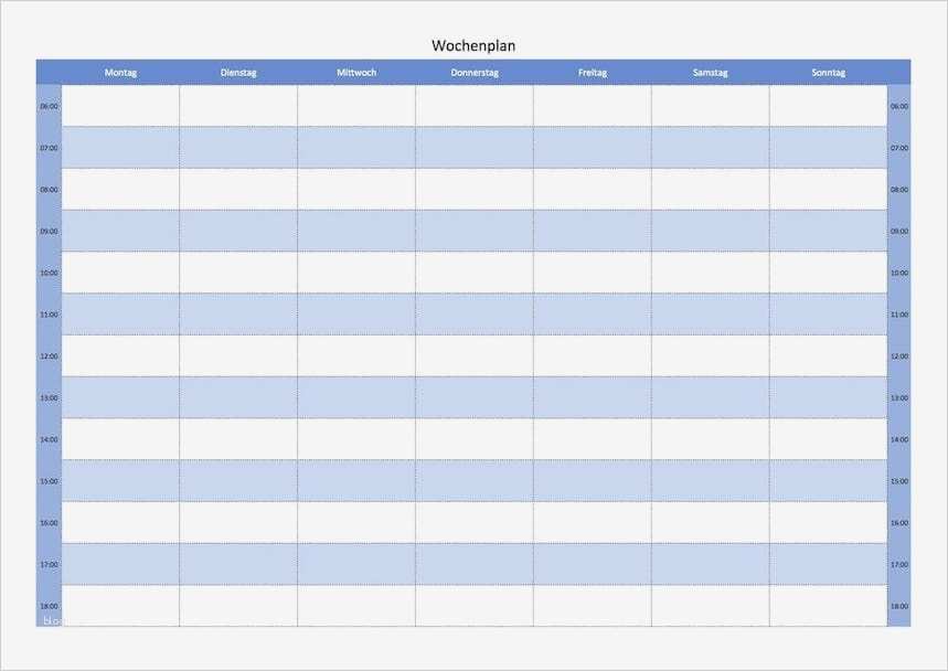 Stundenplan Vorlage Word Erstaunlich 17 Stundenplan Vorlage Word
