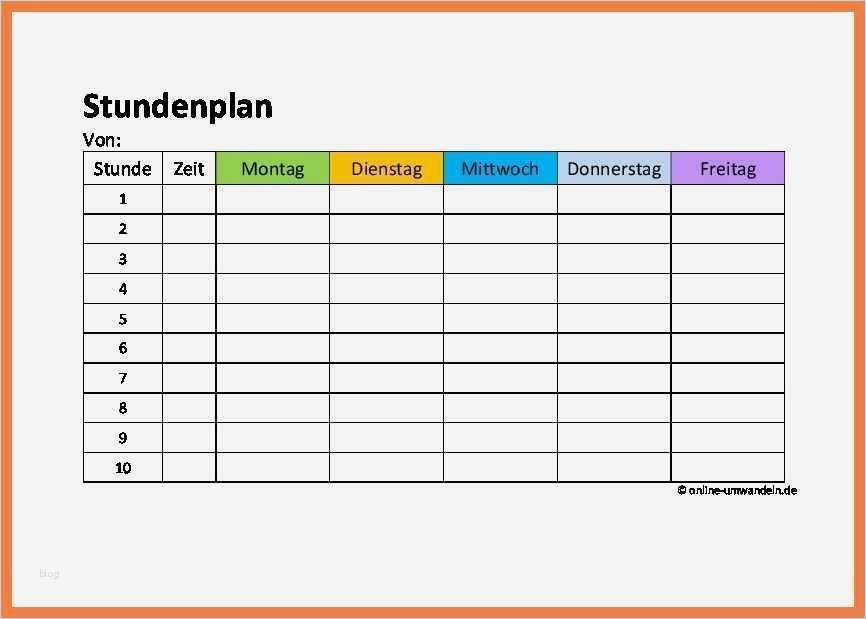 Stundenplan Vorlage Word Neu atemberaubend Lehrer Stundenplan Vorlage Galerie Ideen