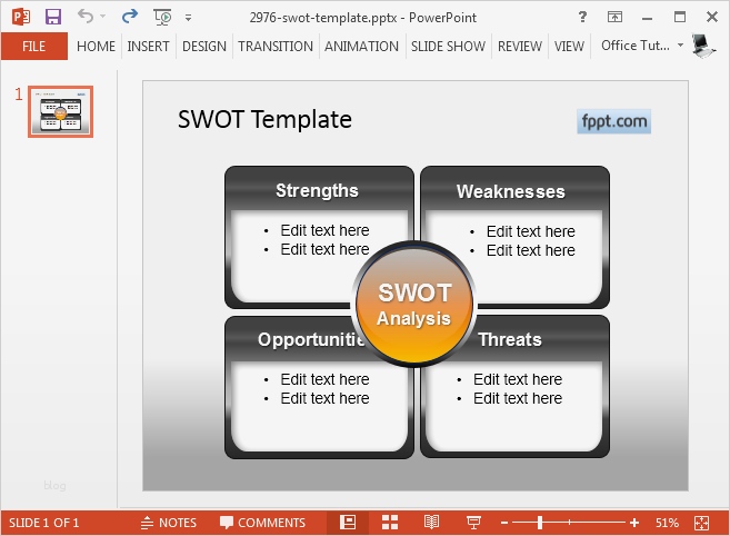 Swot Analyse Vorlage Hübsch Beste Swot Powerpoint Vorlagen