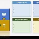 Swot Analyse Vorlage Powerpoint Beste Swot Analysis Template Word Swot Puzzle Ppt Concept