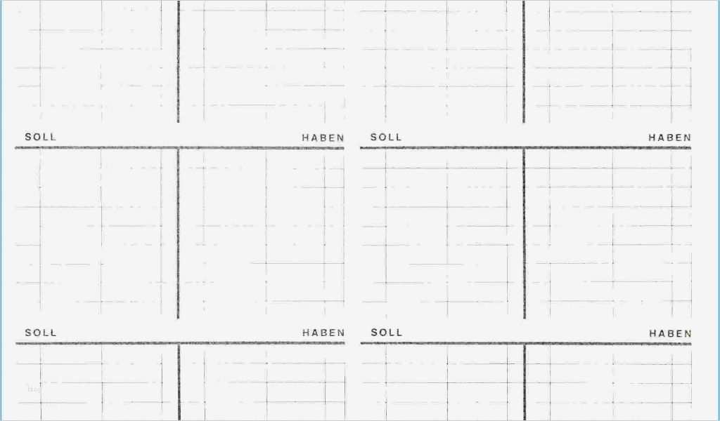 22 Luxus T Konten Vorlage Bilder 1 T Konten Vorlage Einzigartig 20 T Konten Vorlage