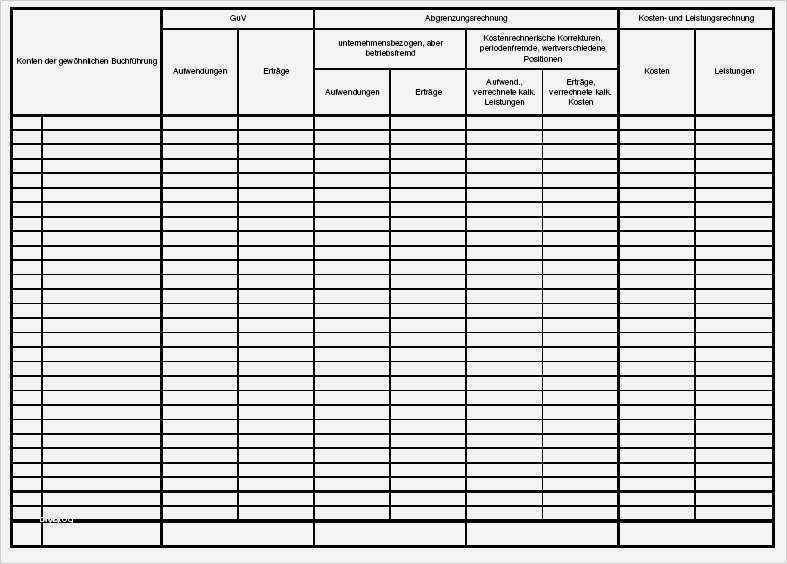 T Konten Vorlage Excel Schön Erfreut Buchführungsvorlage Ideen Ideen fortsetzen