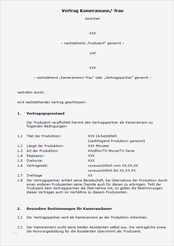 T Mobile Vertrag Kündigen Vorlage Großartig Vertrag Kameramann sofort Download