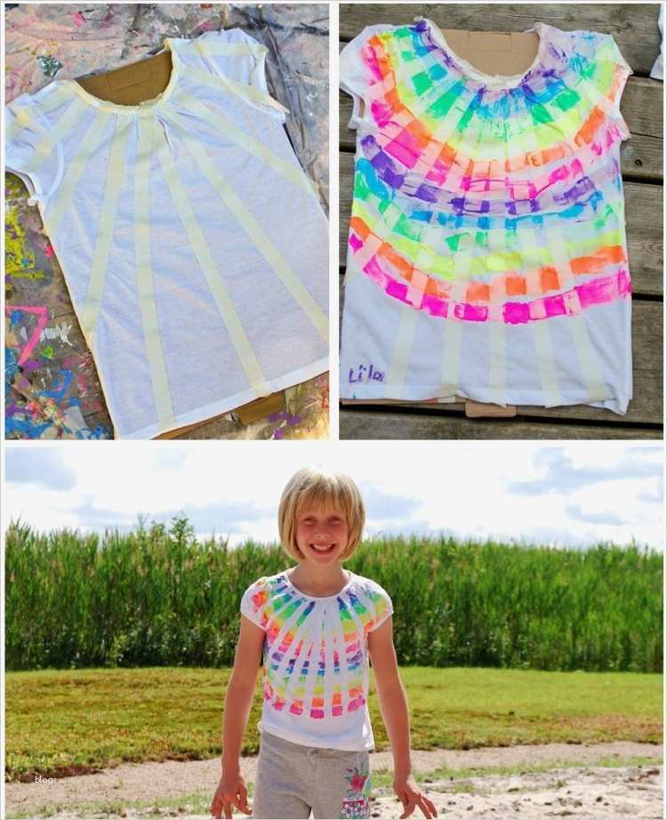 T Shirt Bemalen Mit Kindern Vorlagen Wunderbar T Shirt Selbst Bemalen Mit Textilfarbe 22 Kreative Ideen