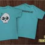 T Shirt Vorlage Hübsch Vorder Und Rückseite T Shirt Vorlage