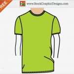T Shirt Vorlage Luxus Herren Basic T Shirt Vorlage Free Vector Illustration