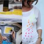 T Shirts Bemalen Vorlagen Fabelhaft T Shirt Selbst Bemalen Mit Textilfarbe 22 Kreative Ideen