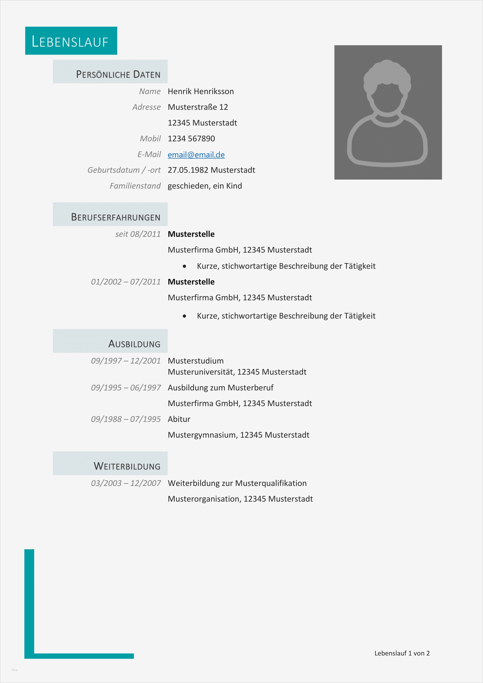 Tabellarischer Lebenslauf Uni Vorlage Erstaunlich Kostenlose Lebenslauf Muster Und Vorlagen Für Deine