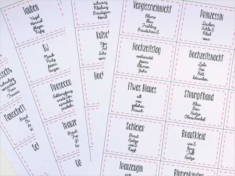 Tabu Karten Vorlagen Schönste Dawanda