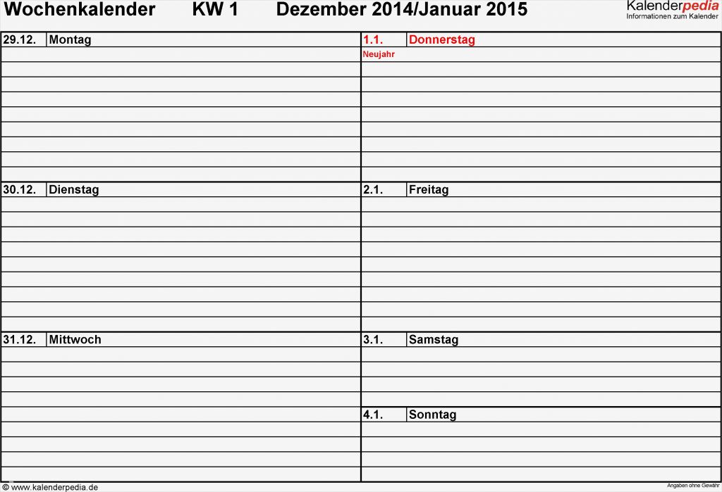 Tagebuch Vorlage Elegant De Tag Kostenlose Wochenplan Excel
