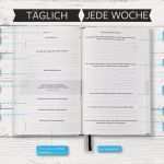 Tagebuch Vorlage Schönste Das 6 Minuten Tagebuch Ein Buch Das Dein Leben