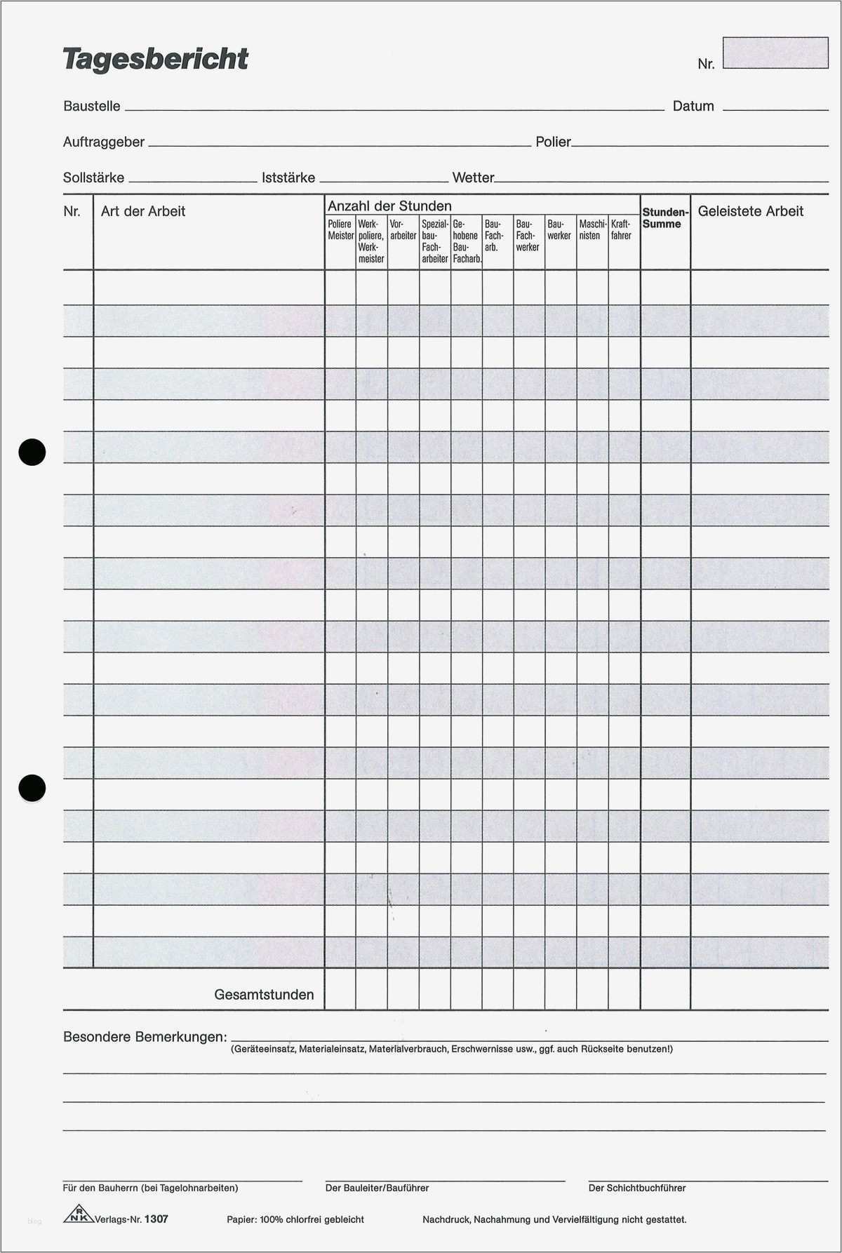 Tagesbericht Vorlage Neu Berühmt Tagesbericht Vorlage Excel Fotos Beispiel