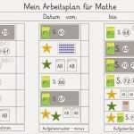 Tagesplan Vorlage Grundschule Angenehm Lernstübchen Der Arbeitsplan Zur Subtraktion