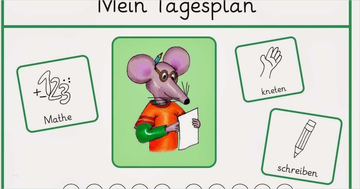 Tagesplan Vorlage Grundschule Schönste Lernstübchen Mögliche Tagespläne