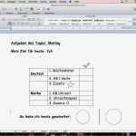 Tagesplan Vorlage Grundschule Wunderbar Selbstorganisiertes Lernen In Kl 1 Zielformulierung