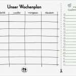 Tagesplan Vorlage Grundschule Wunderbar Unser Wochenplan Die Kleinen Feinschmecker