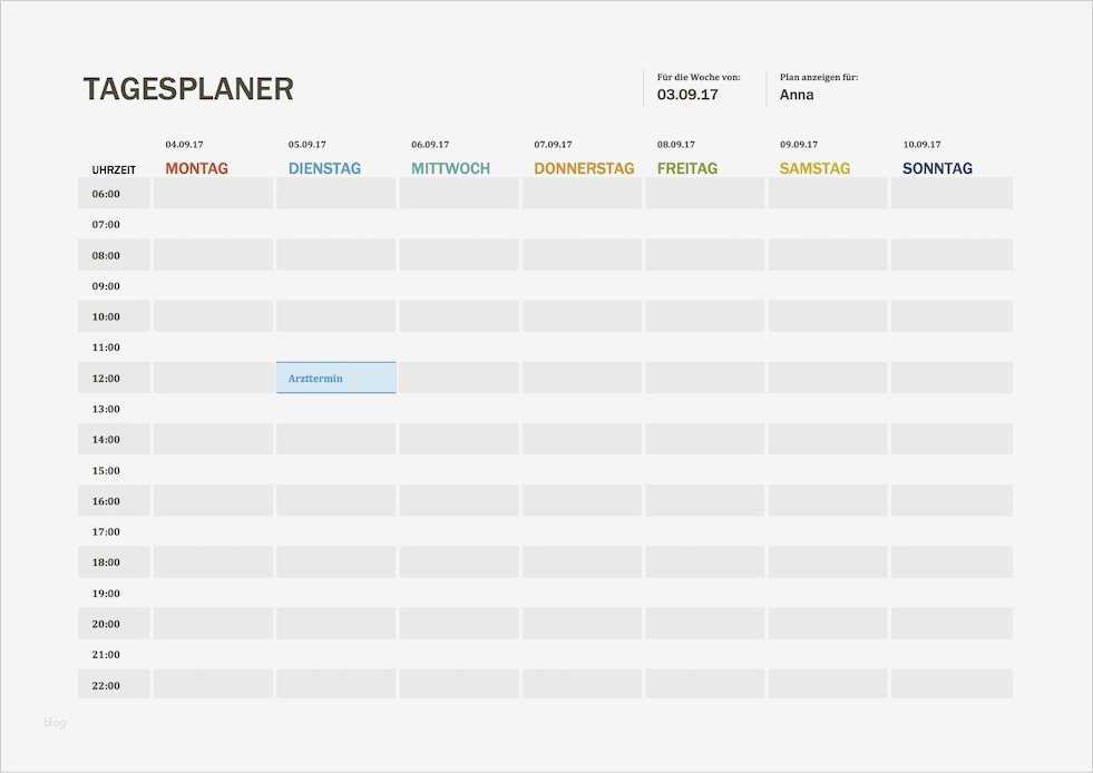 Tagesplaner Vorlage Kostenlos Erstaunlich Tagesplaner Vorlage Excel format