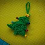 Tannenbaum Basteln Vorlage Hübsch Tannenbaum Aus Pappe Und Wolle Basteln