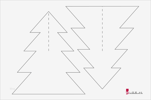 Tannenbaum Vorlage Elegant Tannenbaum Vorlage Zum Ausdrucken Pdf Kribbelbunt