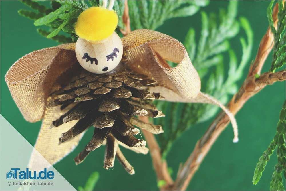 Tannenzapfen Basteln Vorlagen Schönste Engel Basteln 7 Ideen Für Weihnachtsengel Anleitung