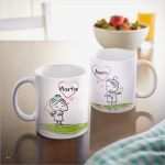 Tassen Bemalen Mit Kindern Vorlagen Fabelhaft Tassen Bedruckt Zur Hochzeit Brautpaar Pärchen