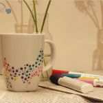 Tassen Bemalen Mit Kindern Vorlagen Süß Ge Punktet Tassen Upcycling