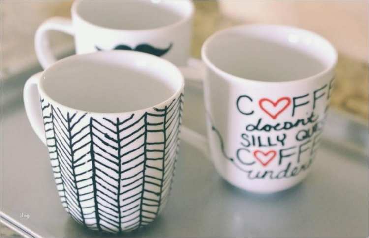 Tassen Bemalen Vorlagen Elegant Tassen Bemalen 30 Ideen Und Tipps Zum Selbermachen