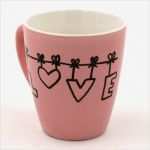 Tassen Bemalen Vorlagen Fabelhaft Tassen Bemalen Mit Porzellanstiften Pinterest