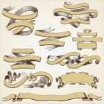 Tattoo Banderole Vorlagen Erstaunlich Carta Da Parati Vintage Striscioni Decorativi Nastri