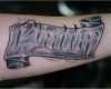 Tattoo Banderole Vorlagen Genial Schriftbanderole Unterarm