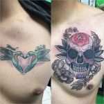 Tattoo Vorlagen totenkopf Erstaunlich Tattoovorlage Cover Up Skull