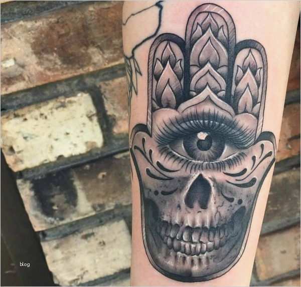 Tattoo Vorlagen totenkopf Neu Hamsa Die Hand Der Fatima Tattoo Bedeutung & 30 Ideen