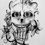 Tattoo Vorlagen Zeichnen Elegant Bild Tattoo Vorlage totenkopf Zeichnungen Fantasie