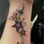 Tattoos Familie Vorlagen Wunderbar Handgelenk Sterne Tattoo Bedeutung Farbige Motive