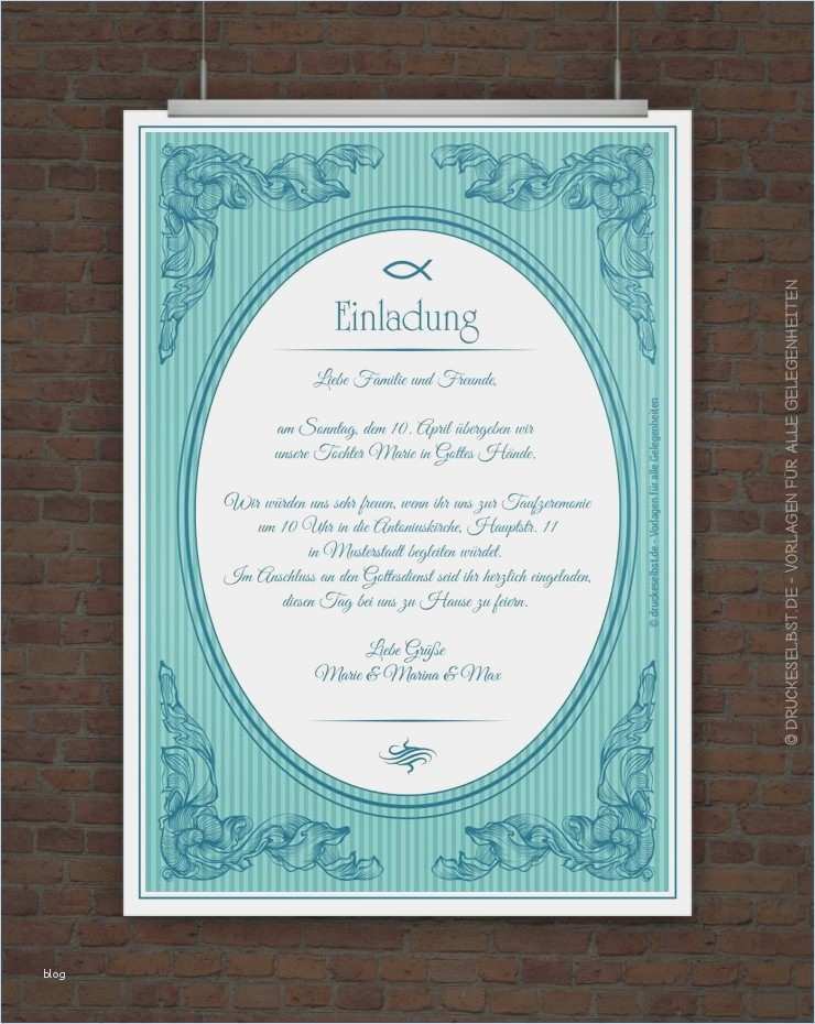 Taufe Einladung Vorlage Süß Einladung Taufe Vorlage Gratis – Travelslow