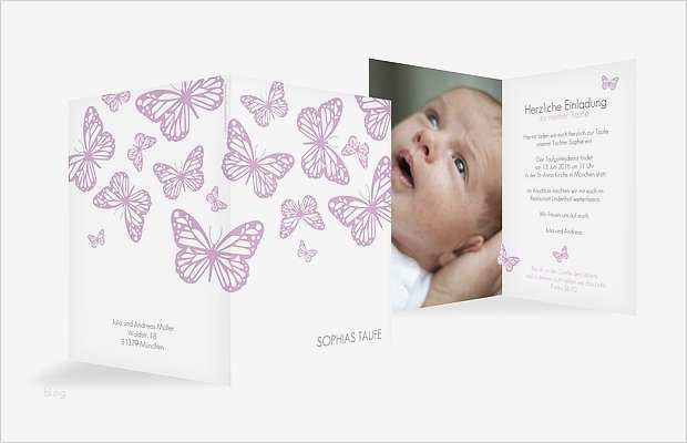 Einladungskarten zur Taufe Taufeinladungen gestalten