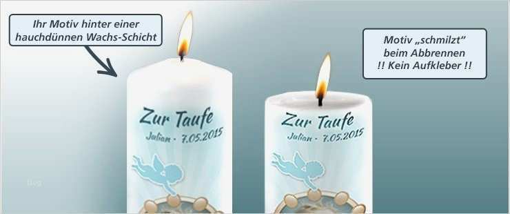 Taufkerze Motive Vorlagen Genial Taufkerze Mit Foto Selbst Gestalten Und Bedrucken Lassen