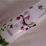 Taufkerzen Mädchen Vorlagen Gut Taufkerzen Taufkerze Mädchen "zauberwelt 15" Ein