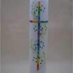 Taufkerzen Selbst Gestalten Vorlagen Luxus Taufkerzen Taufkerze "regenbogenkreuz" Ein