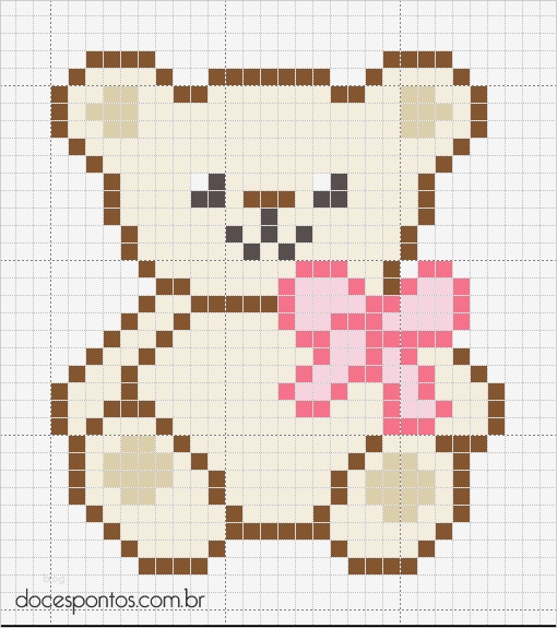 Teddy Vorlagen Zum Ausschneiden Süß Teddy Bear Hama Perler Beads Bügelperlen