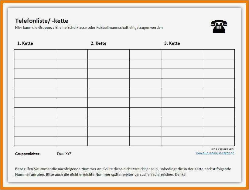 Telefonliste Vorlage Kostenlos Erstaunlich 10 Telefonliste Excel