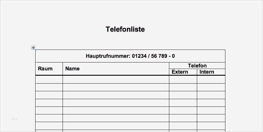 Telefonliste Vorlage Kostenlos Erstaunlich Convictorius