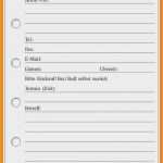 Telefonnotiz Vorlage Genial 15 Kurzbrief Vorlage Pdf