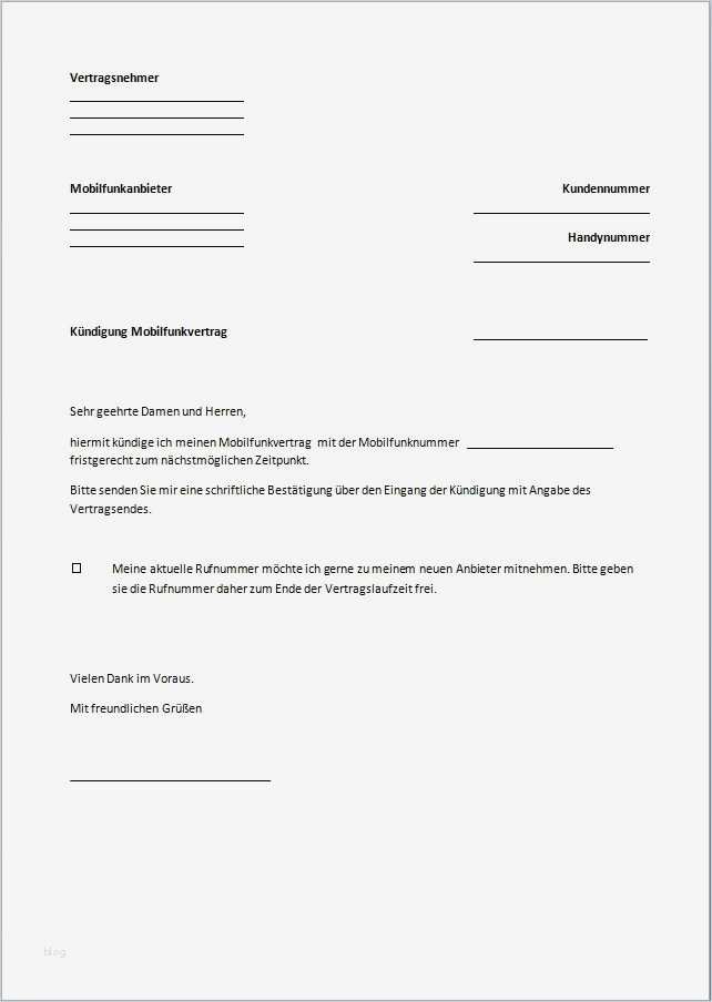 Telekom Handyvertrag Kündigen Vorlage Pdf Gut Kündigung Handyvertrag Vorlage Download Kündigung