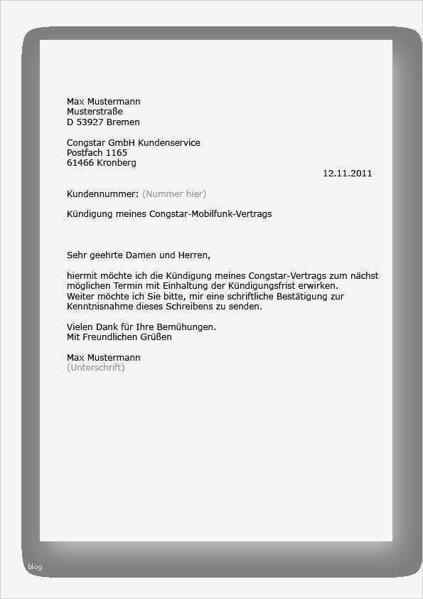 Telekom Kündigung Mit Rufnummernmitnahme Vorlage Fabelhaft Telekom Kündigung Vorlage